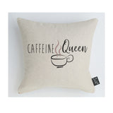 Caffeine Queen cushion