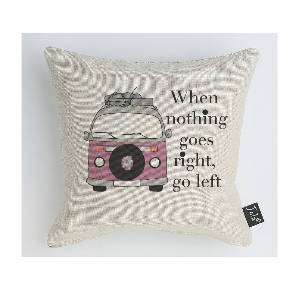 Camper Van when nothing goes right Cushion