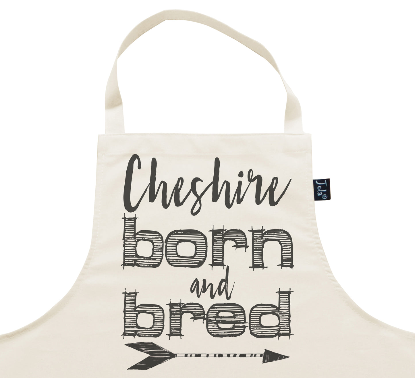 Personalised city born and bred Apron