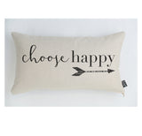 Choose Happy cushion