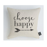 Choose Happy cushion