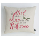 Nuthouse christmas cushion