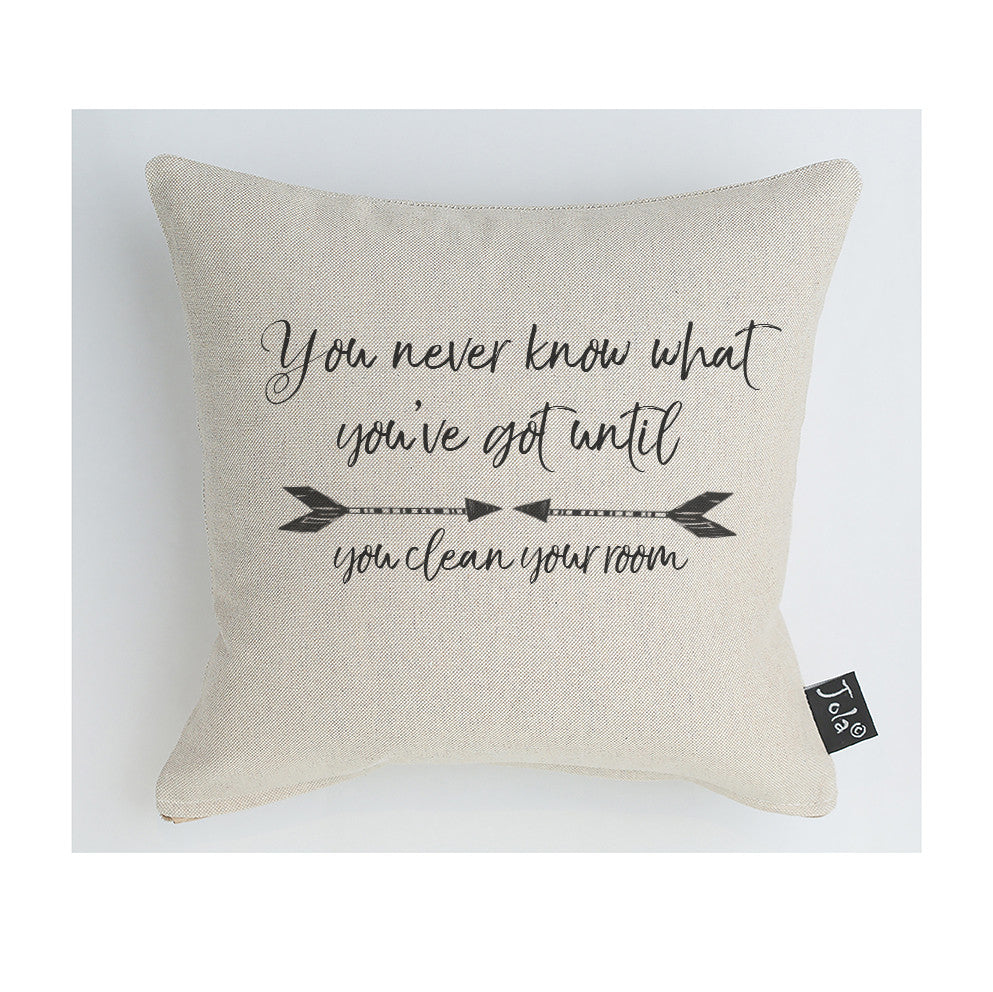 Clean room arrows cushion