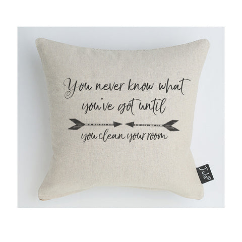 Clean room arrows cushion