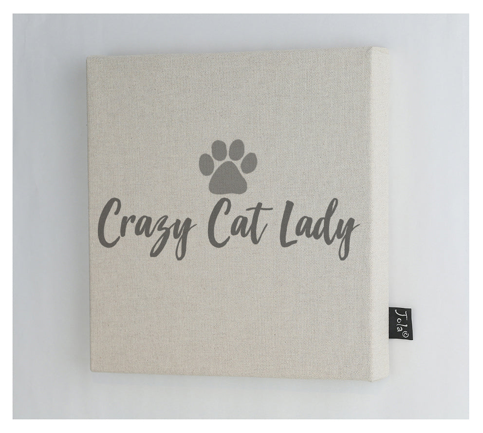 Crazy cat lady Canvas