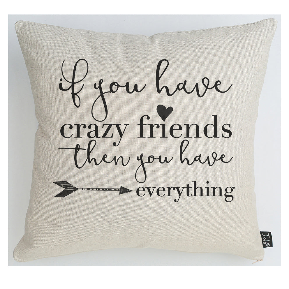 Crazy Friends Cushion
