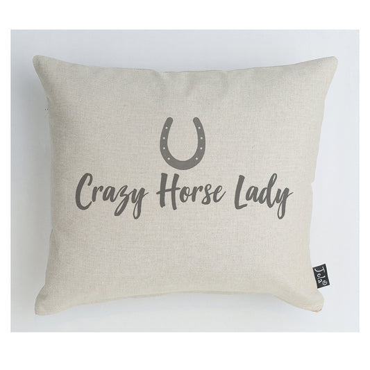 Crazy Horse Lady cushion