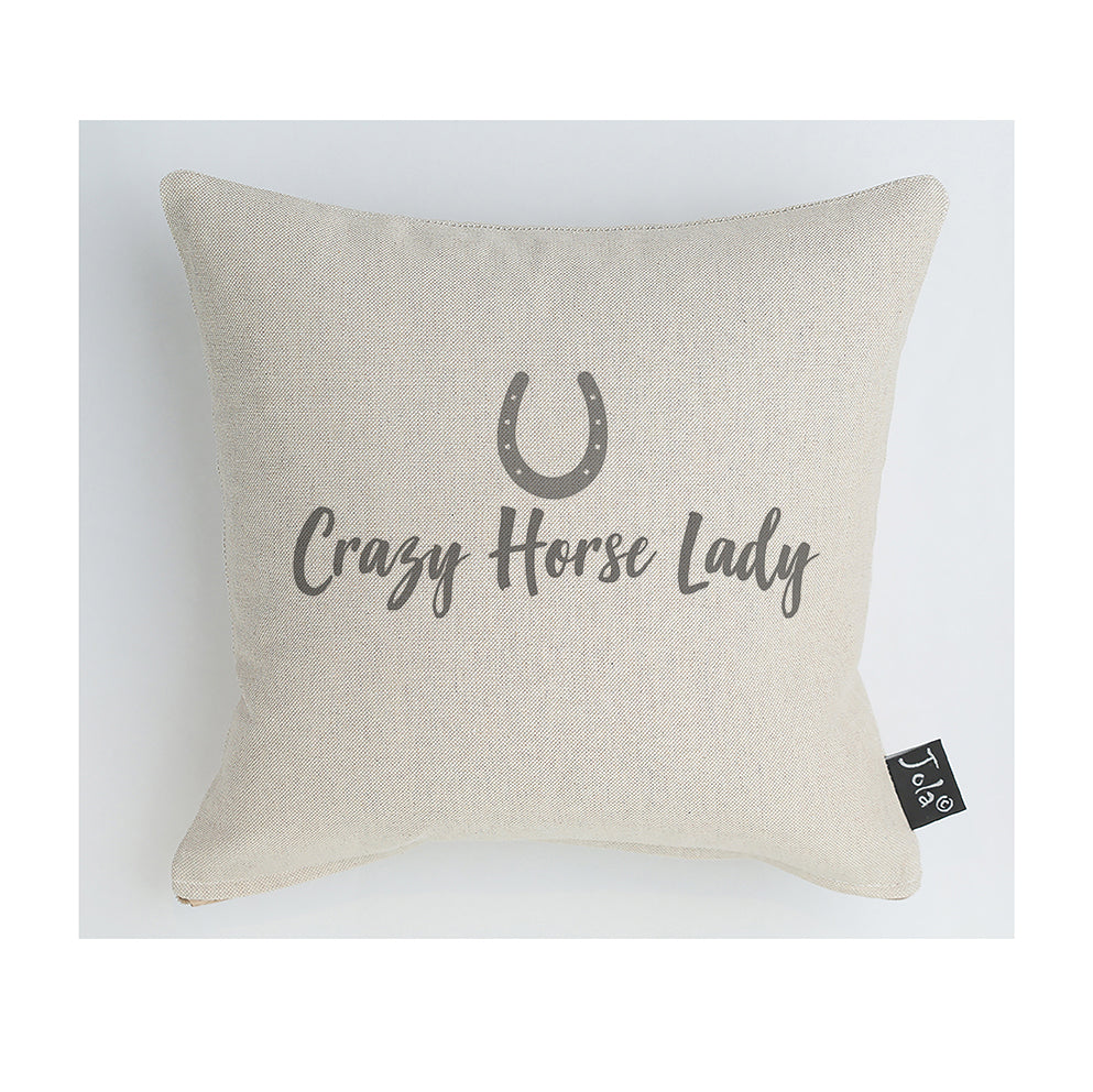Crazy Horse Lady cushion