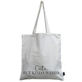 Kinda Weird canvas bag