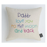 Daddy Moon and Back multi cushion