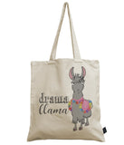 Drama Llama canvas bag