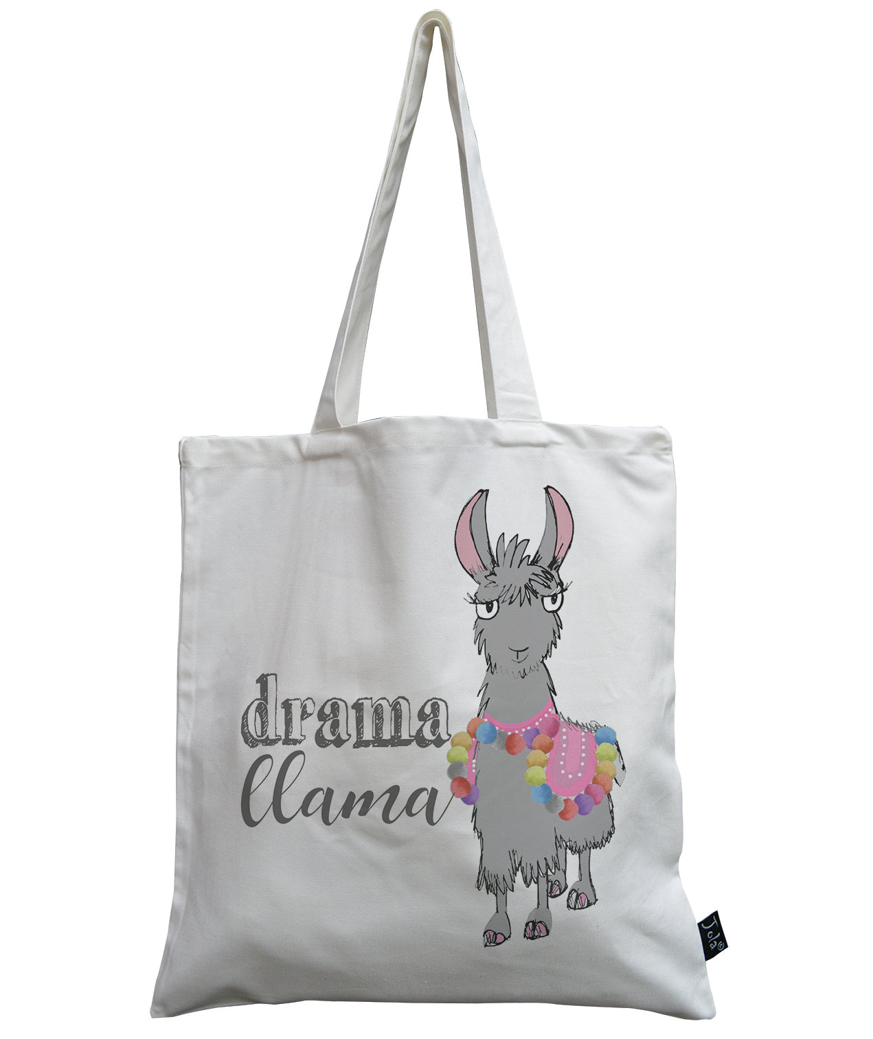 Drama Llama canvas bag
