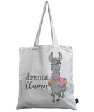 Drama Llama canvas bag