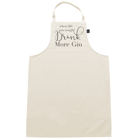 Drink More Gin Apron