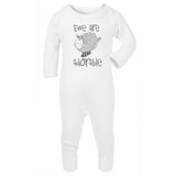 Ewe are adorable Babygrow grey