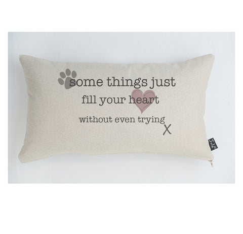 Fill your heart cushion