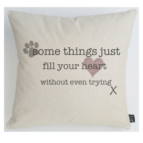 Fill your heart cushion