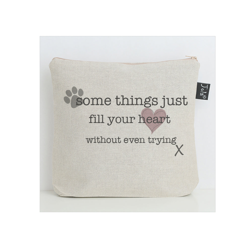 Fill your heart Wash bag