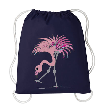 Flamingo Drawstring bag