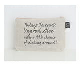 Forecast Dicking Around small make up bag