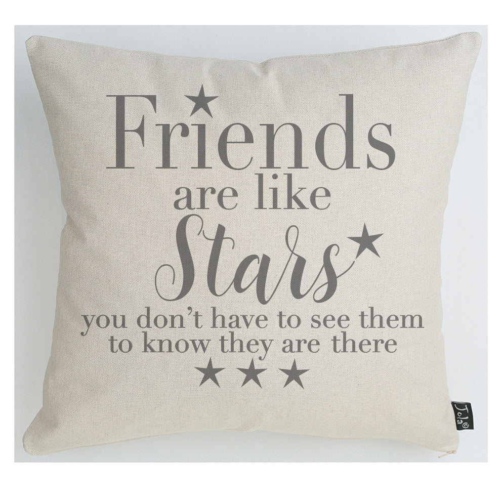 Friends are like Stars cushion - Jola Designs
