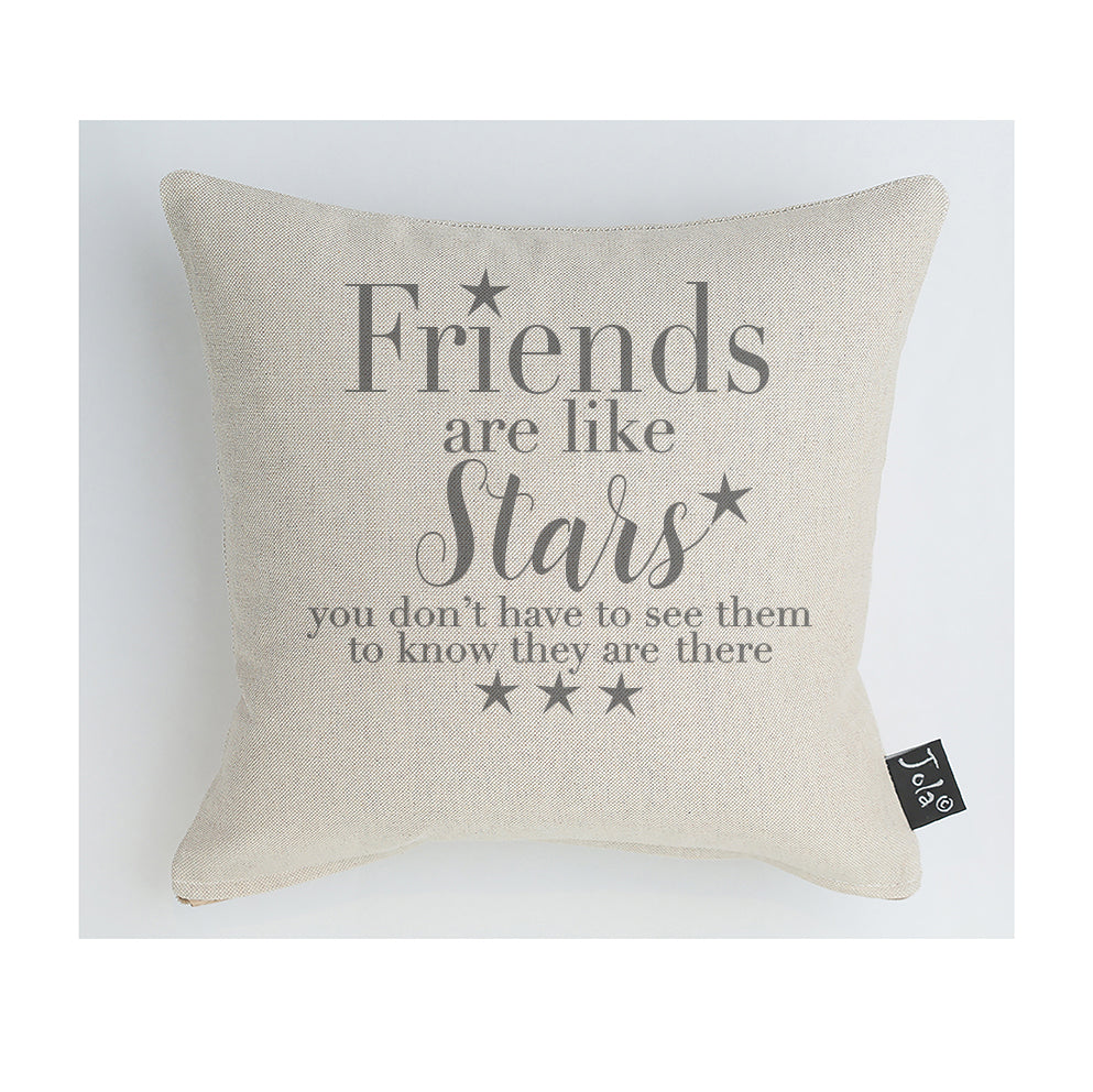 Friends are like Stars cushion - Jola Designs