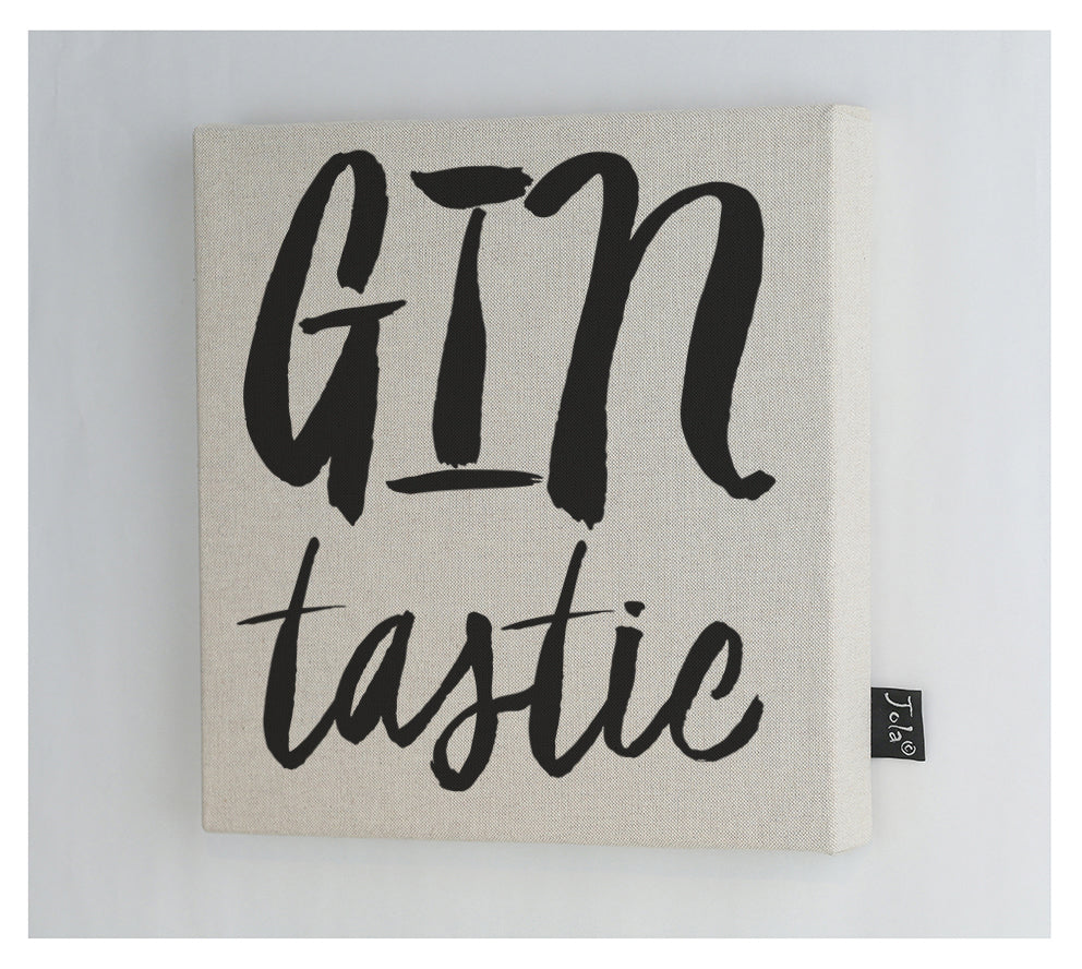 GIN tastic canvas frame