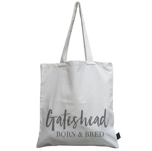 Personalised City Born and Bred canvas bag