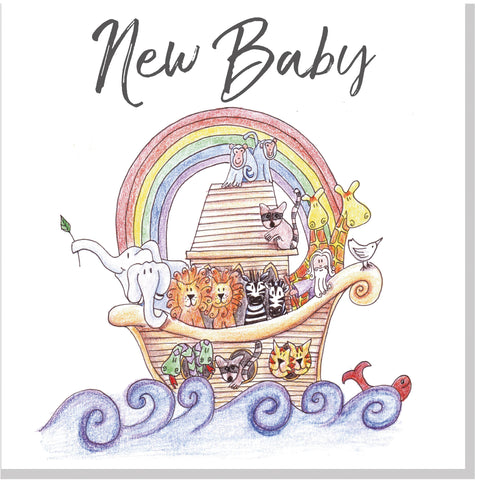 Noah's Ark square card