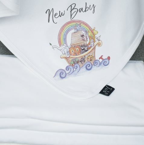 Noah's Ark Baby Blanket