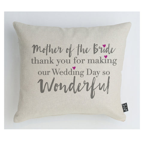 Mother of the bride Cushion