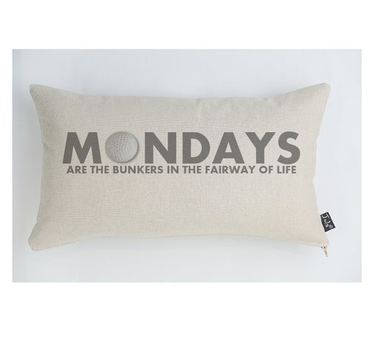 Mondays Golf cushion