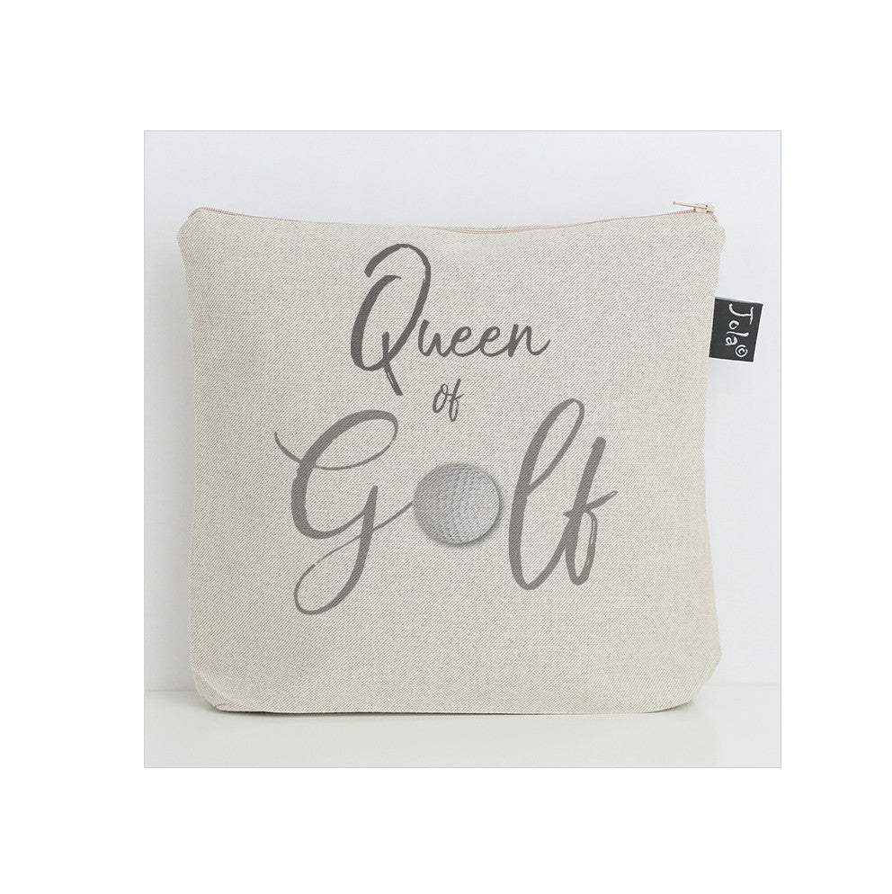 Queen of Golf Wash Bag