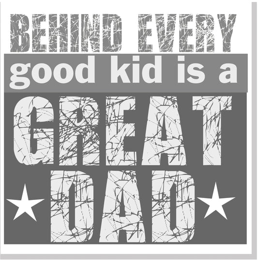 Great Dad square card