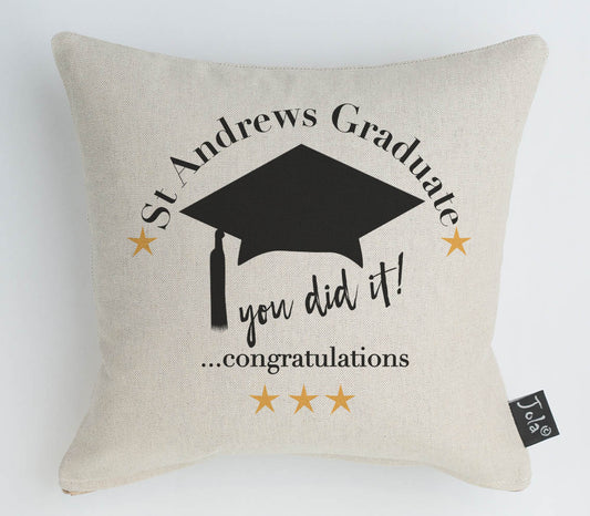 Personalised Graduation Cushion