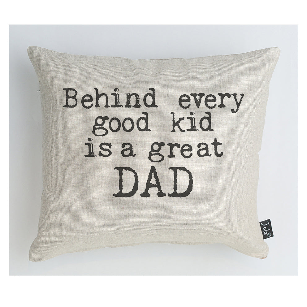 Retro Great Dad cushion - Jola Designs