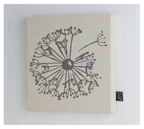 Dandelion canvas frame