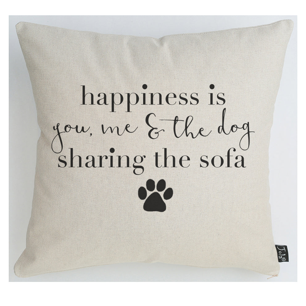 Happiness Dog Cushion