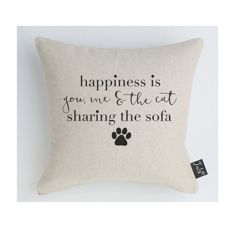 Happiness Cat Cushion
