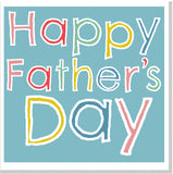 Happy Father's day Multi square card