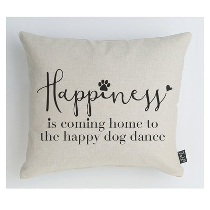 Happy Dog Dance cushion