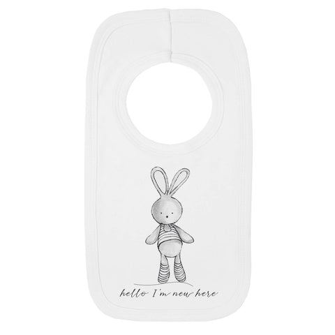 Hello I'm New Here Bib