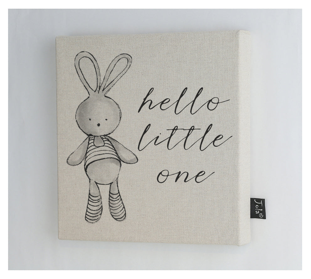 Hello Little One canvas frame