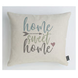 Home Sweet Home Pastel cushion