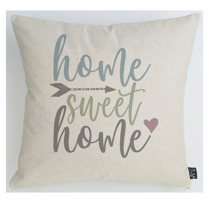 Home Sweet Home Pastel cushion