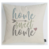 Home Sweet Home Pastel cushion