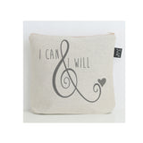 I can & I will ampersand washbag