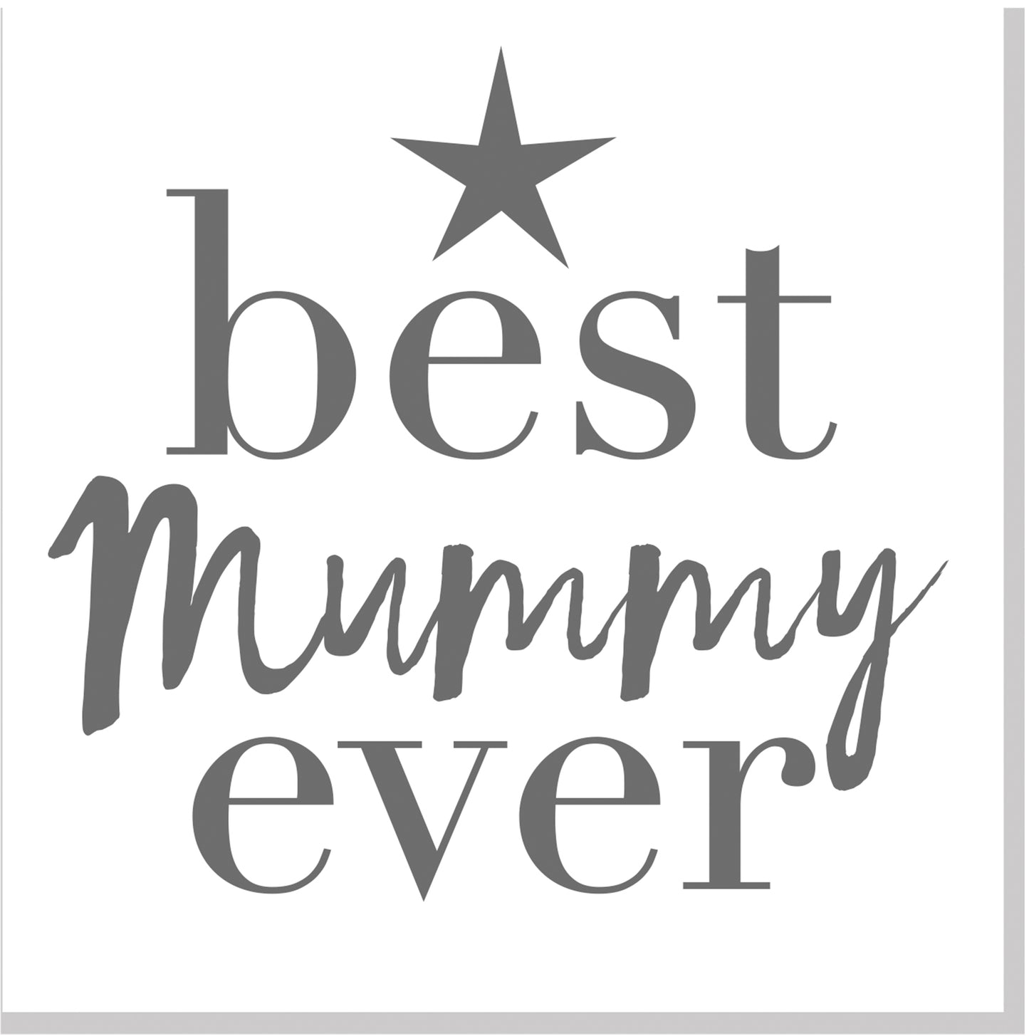 Best Mummy Winging It square card