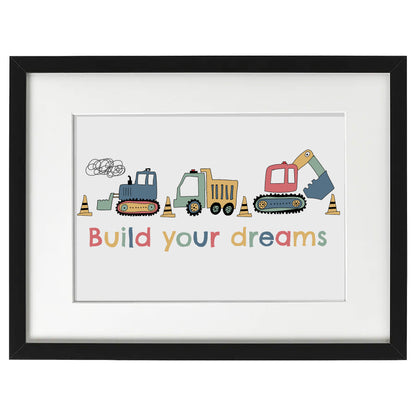 Framed Art - Build your Dreams