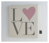 Love heart Canvas frame